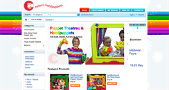 Desktop Screenshot of helenshandpuppets.com.au